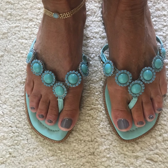 Manolo Blahnik size 37 sandals - Picture 2 of 3